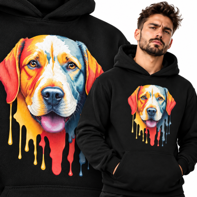 BLUZA Z KAPTUREM ZWIERZĘTA  DOG4